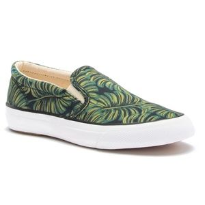 Keds Rifle Paper Co. Monstera Leaf Slip-on Flat Sneaker